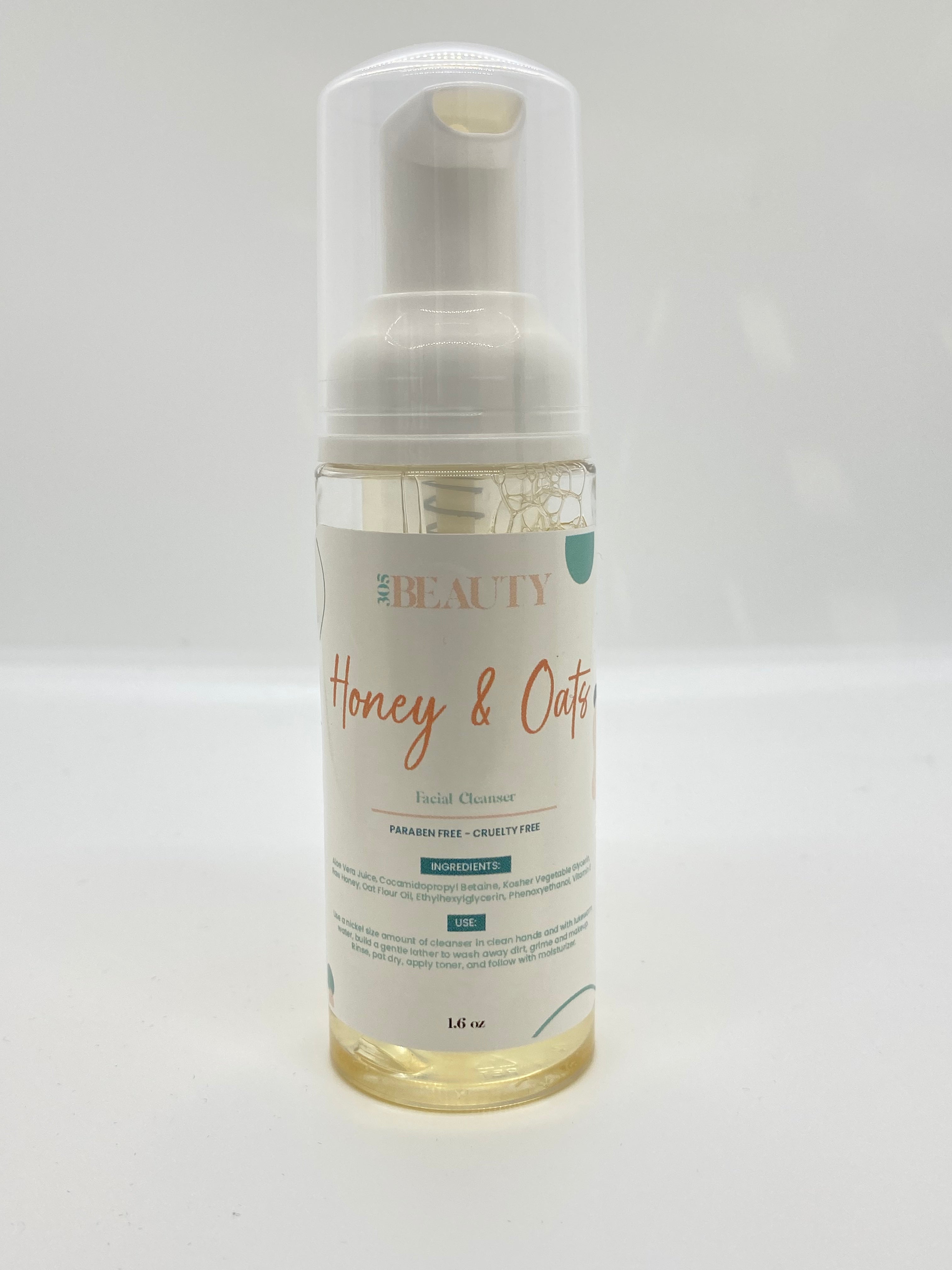 Honey and Oats Facial Cleanser