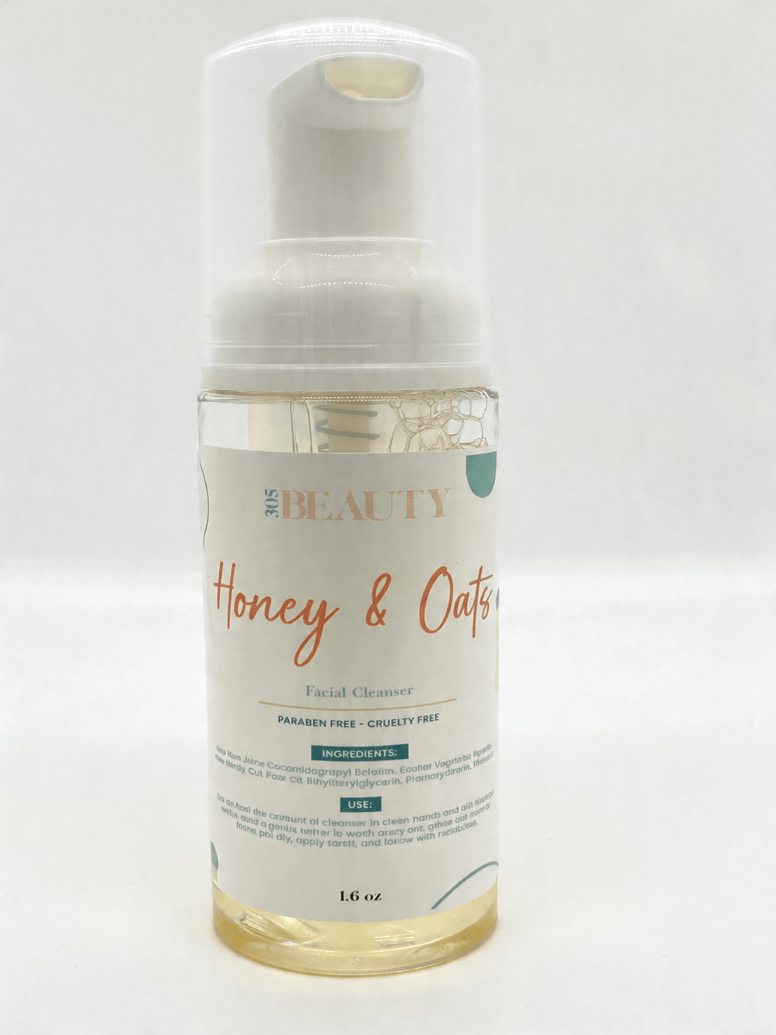 Honey and Oats Facial Cleanser - 305 Beauty